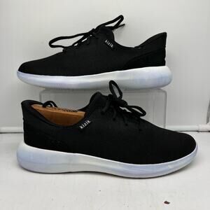 Kizik Shoes Mens 9 Madrid Hands Free Eco Knit Black Womens 10.5 *